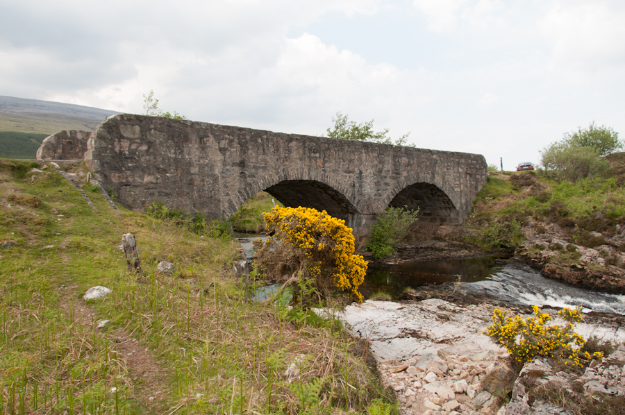 Polla Bridge (By Polla Ford on A838), Laid